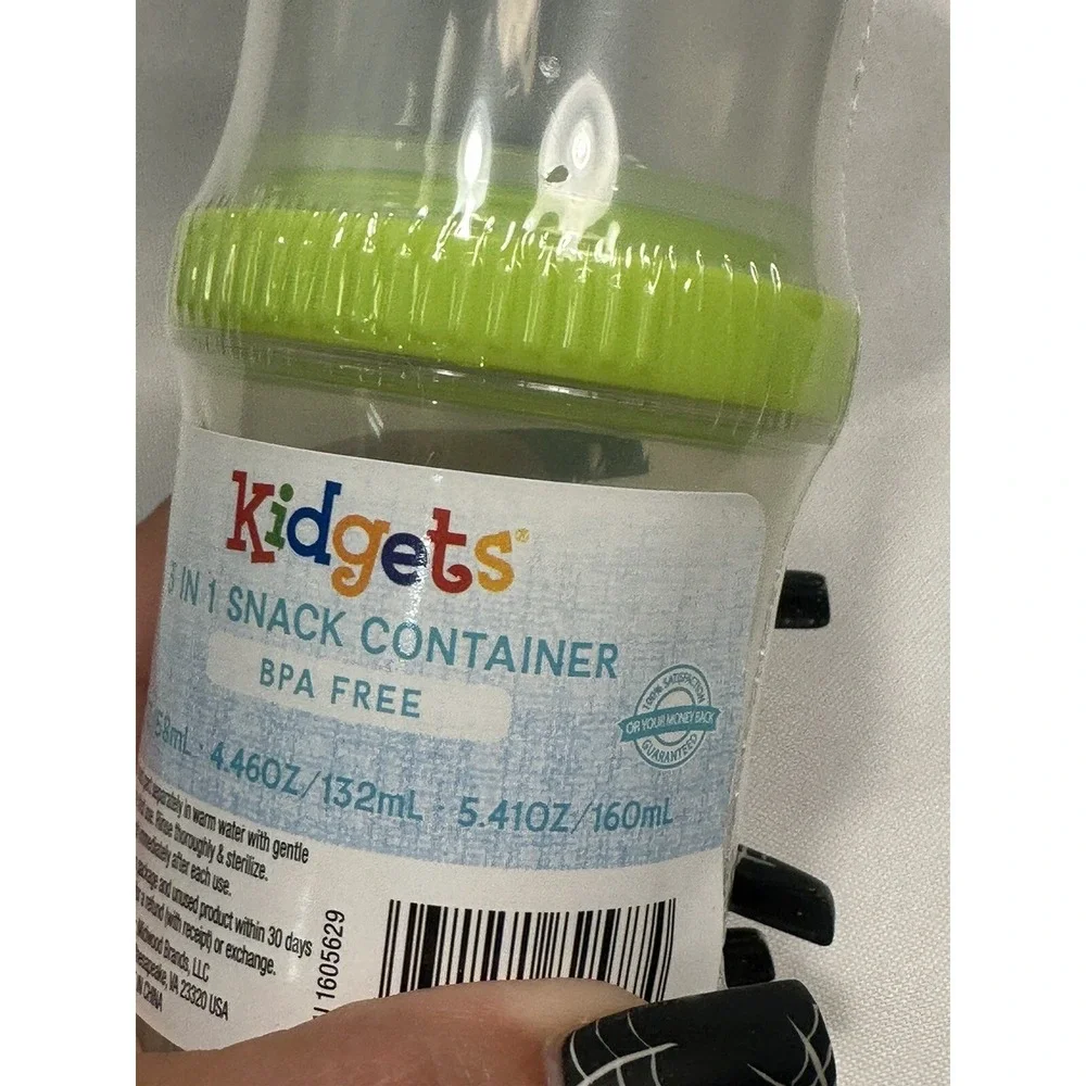 1 set kidgets baby snack container 3 in 1‎